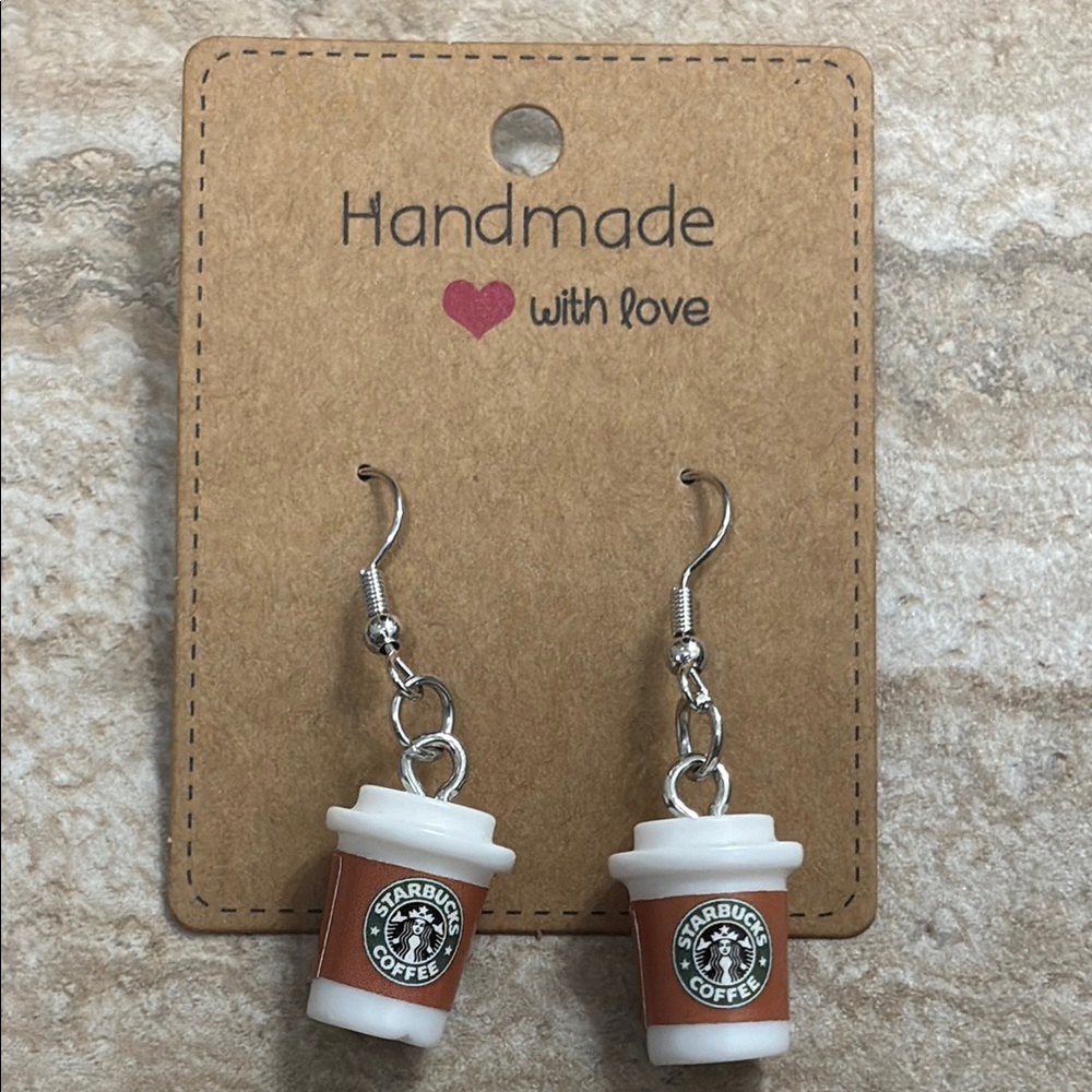 Starbucks Coffee Cup Earrings
